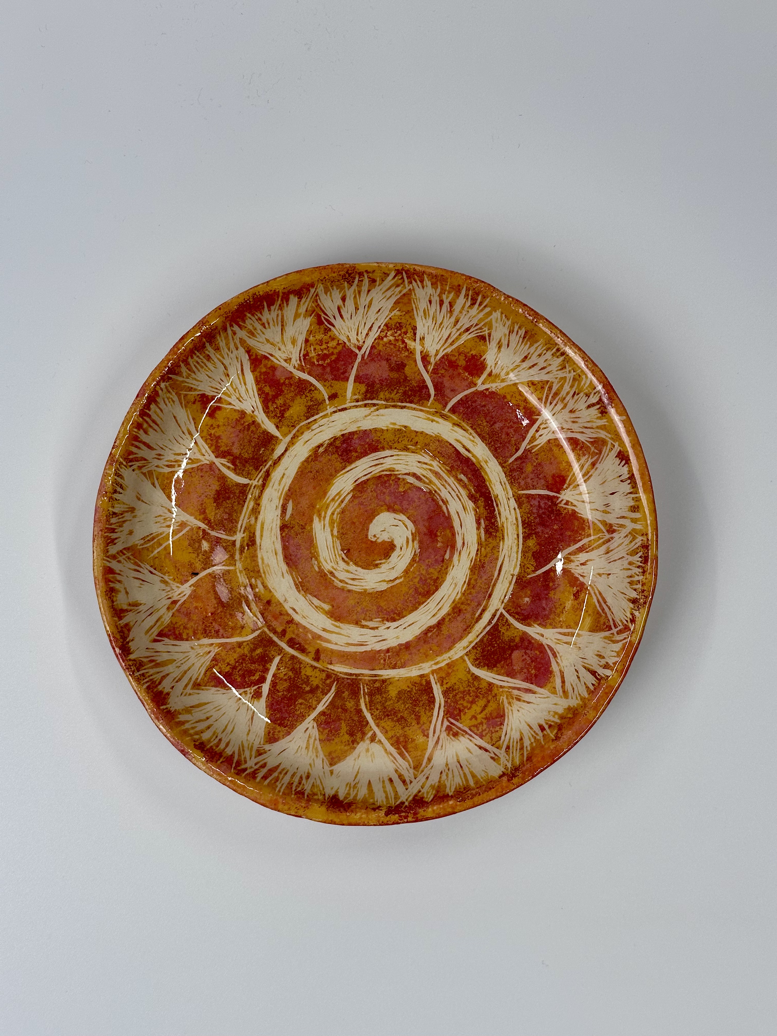 Масленица — тарелка, керамика